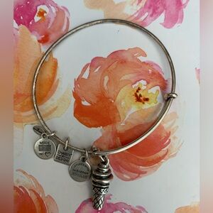 Alex and Ani ice cream cone bracelet